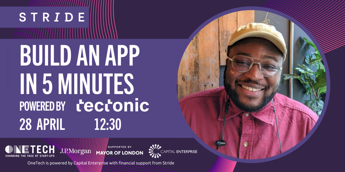 STRIDE_Tectonic_Workshop_Eventbrite_Build an app in five minutes