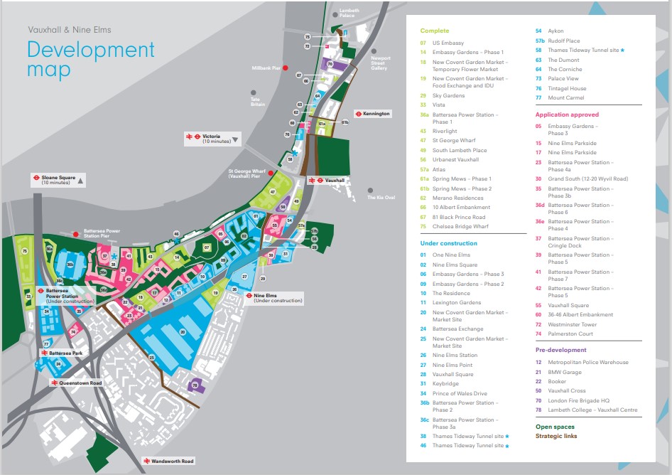 battersea map